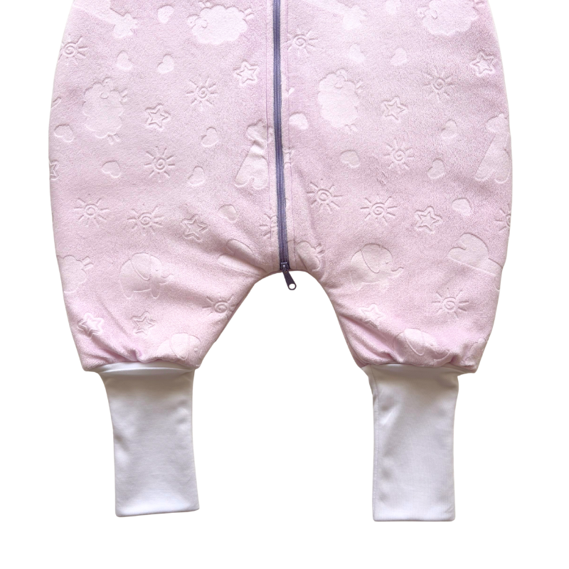 SACO DE DORMIR BEBÉ INVIERNO: BABY LILAC CARNERITO - Imagen 4