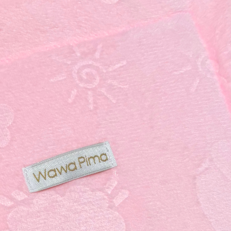 MANTA DE INVIERNO BEBÉ «PINK CARNERITO» - Imagen 3